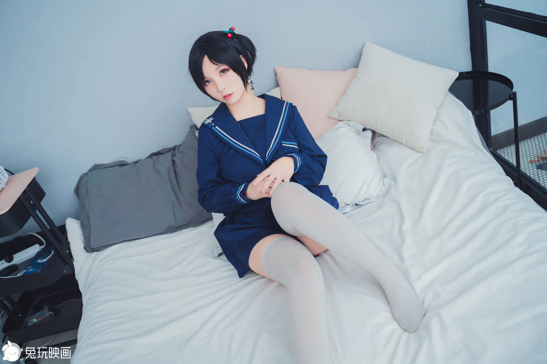 [兔玩映画] - JK制服 Vol.030 蓝色幻想